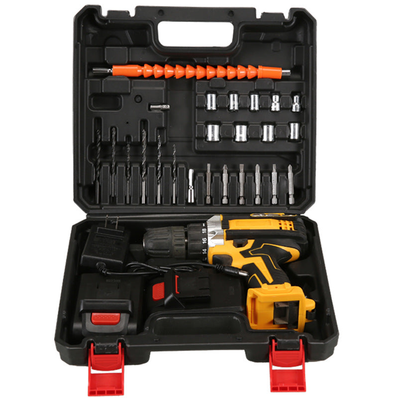 Cordless Drill Tool Set Lithium Drill Screwdriver Kit