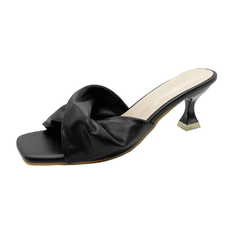 Retro stiletto women's shoes