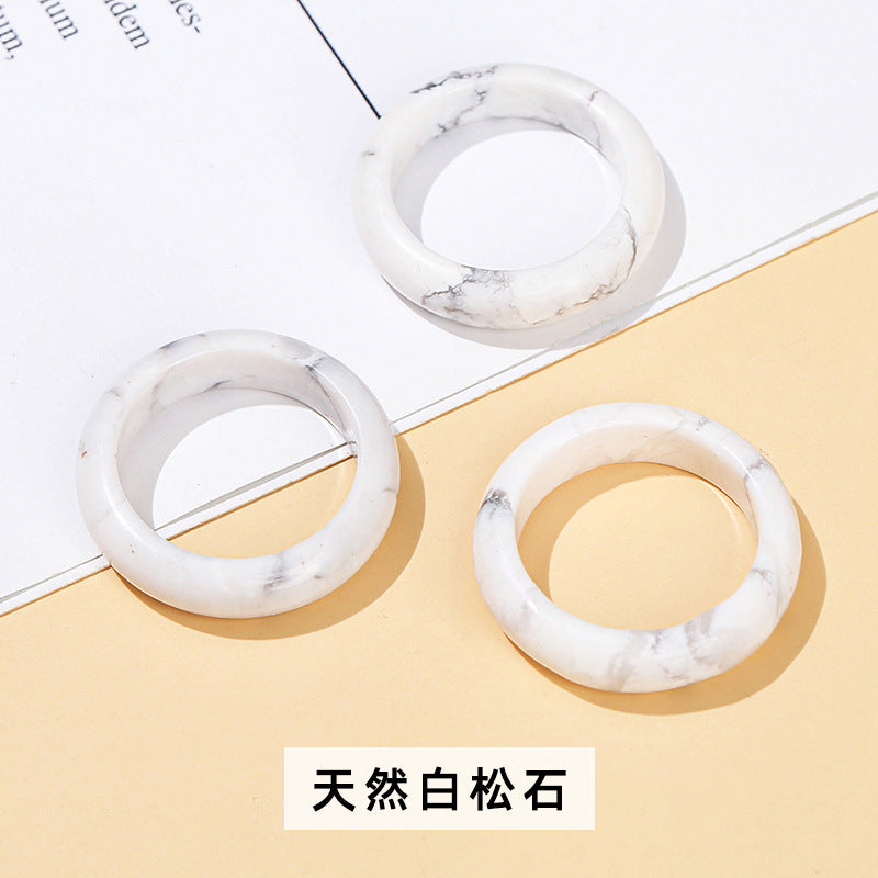 Natural Dongling jade ring ring