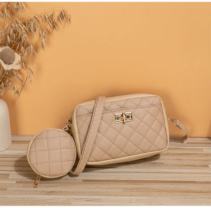 Two-piece large-capacity cosmetic bag