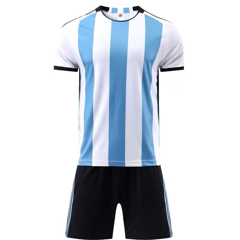 2022 Argentina 10 Messi Copa Am¨¦rica Adult Kids Set Jersey