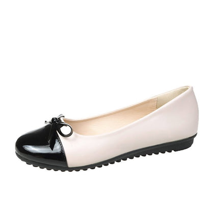 Bow women's single shoes