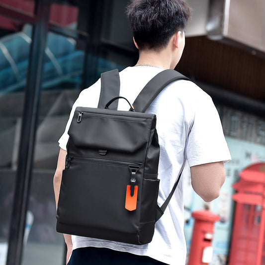 Men's 17-inch large-capacity travel backpack.