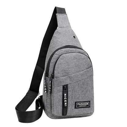 Casual Versatile Men's Breast Bag