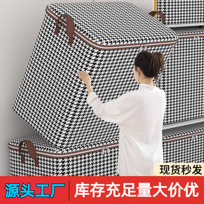 Houndstooth Storage Bag