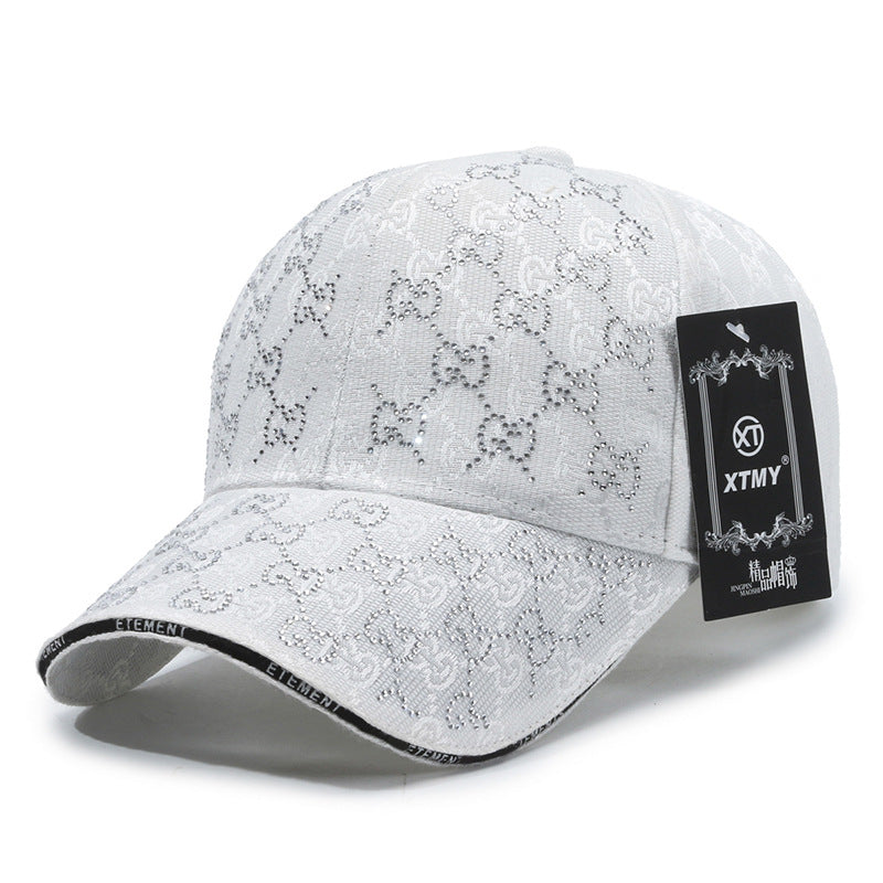 Gorra de béisbol con protección solar estructurada de estilo coreano 