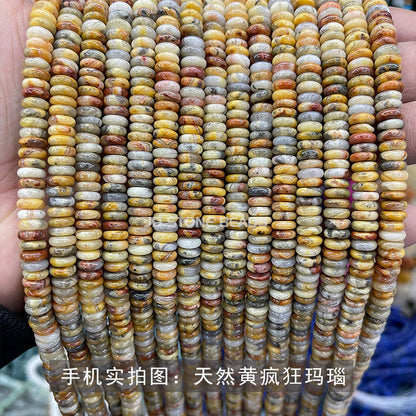 2 * 6Mm abacus beads disc loose beads