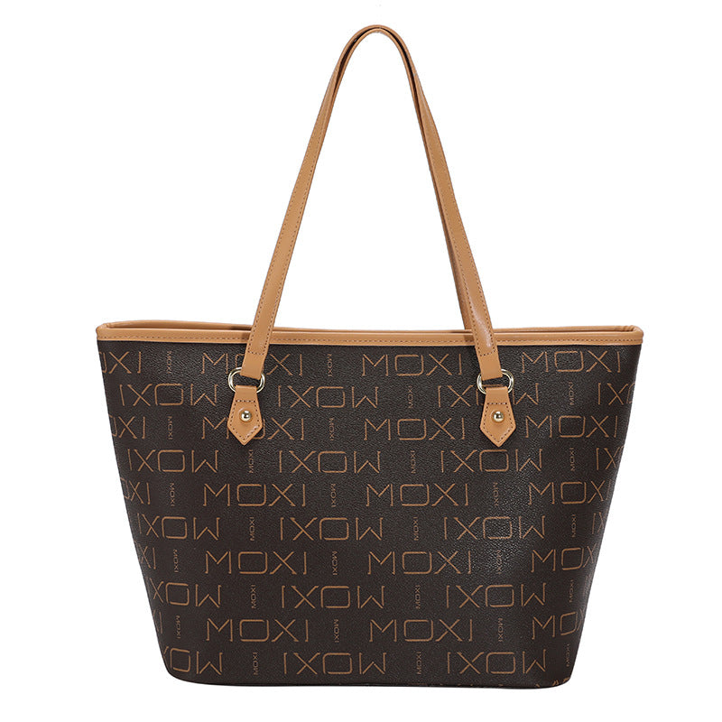 Classic printed tote women's bag