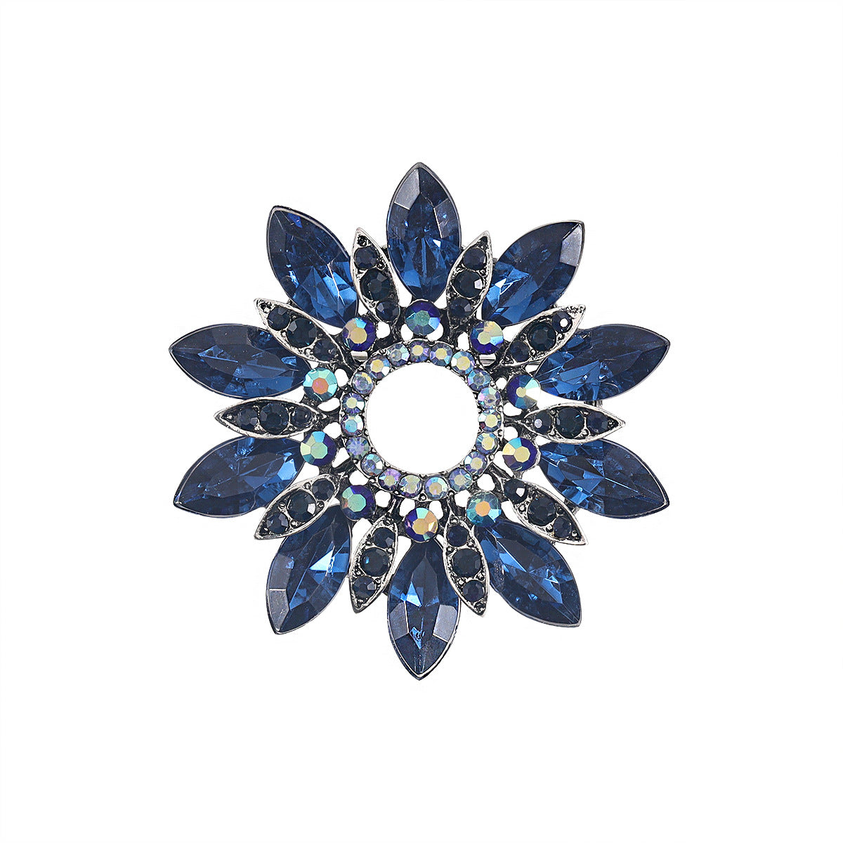 Fashion Crystal Brooch Pin Female