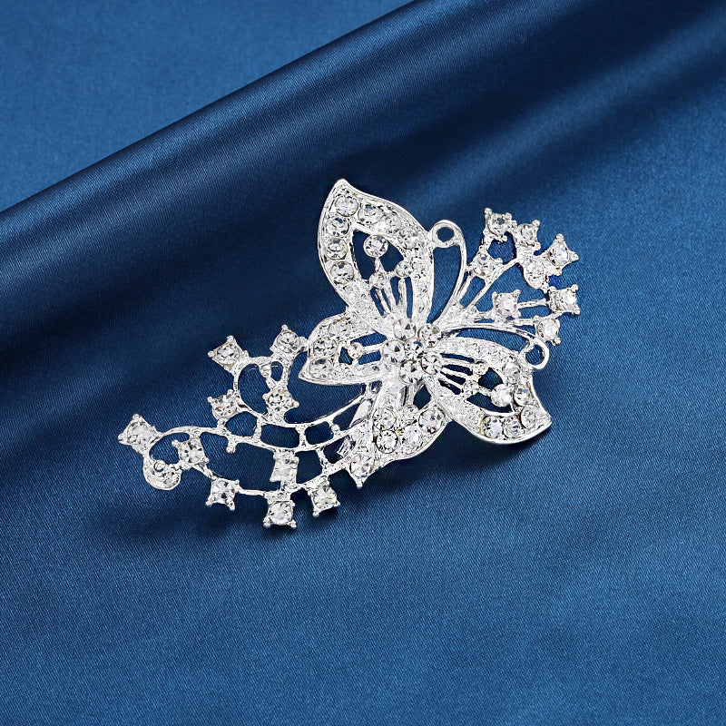 Accessories Butterfly Pearl Brooch