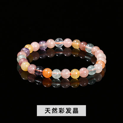 7A Natural Fulushou Crystal Bracelet