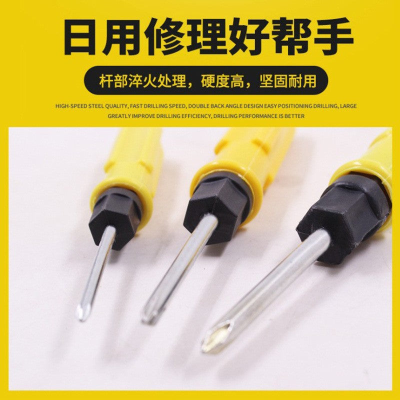 Double head dual purpose screwdriver