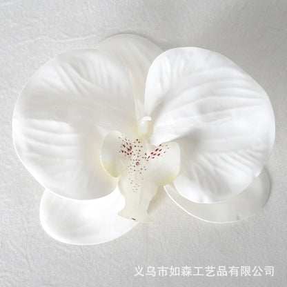 Simulation 3D lamination butterfly orchid flower head