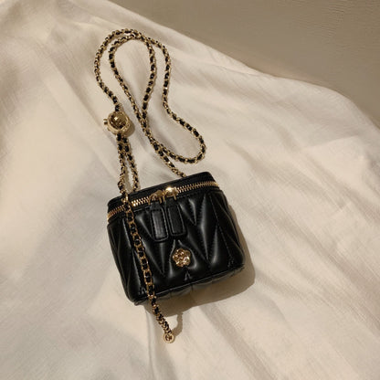 Mini Chanel Style Chain Shoulder Crossbody Bag