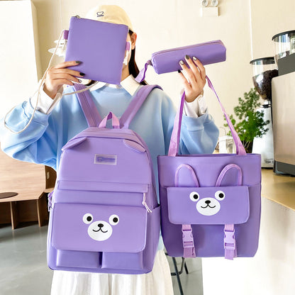 Backpack cartoon casual backpack student schoolbag