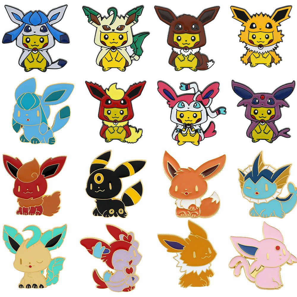 Japanese cartoon Pokémon brooch