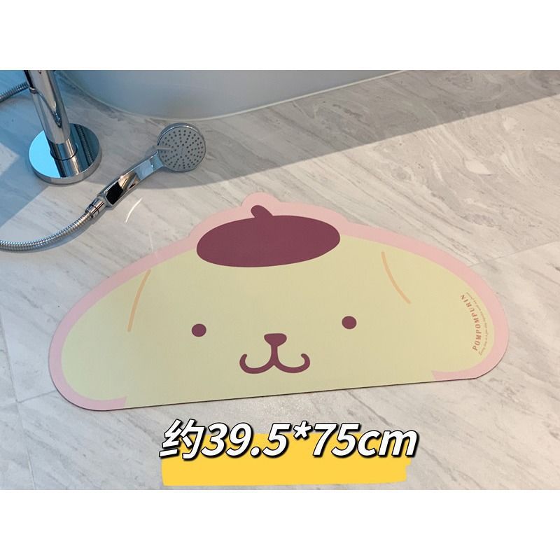 Cartoon Diatomaceous Earth Non-Slip Quick-Dry Floor Mat