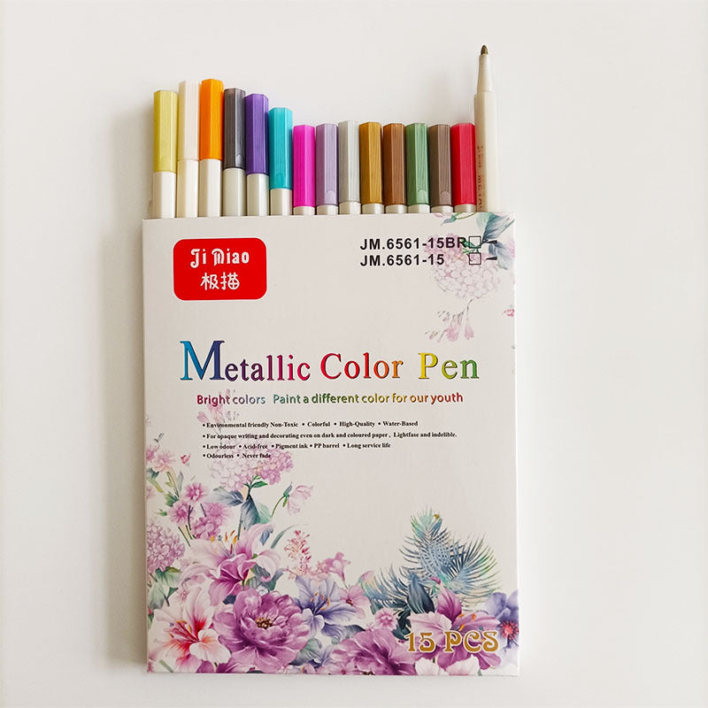 Metal Pen 30 Color Set Water-based Marker