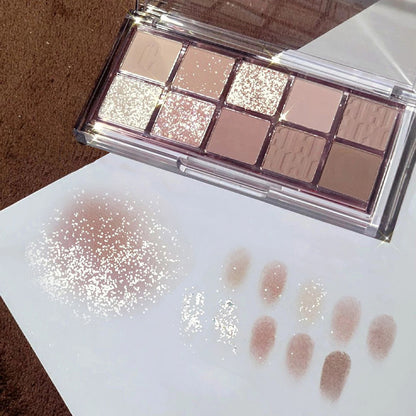 Paleta de sombras de ojos Stardust de 10 colores 