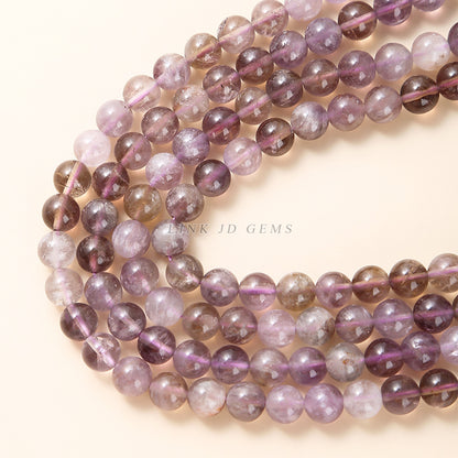 Natural amethyst loose bead crystal bracelet