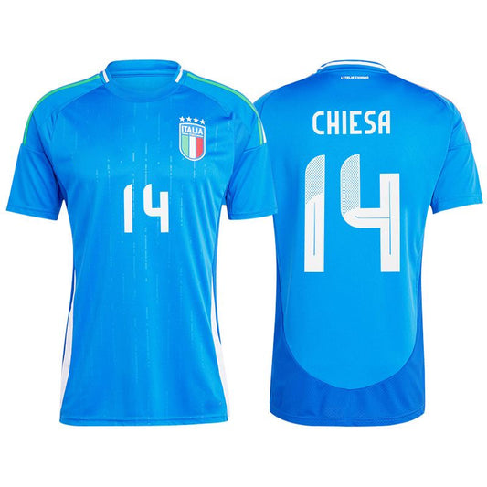 2024 Euro Italy Home Away Chiesa Barella Frattesi Jersey