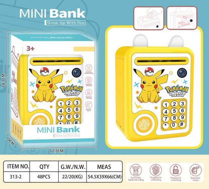 Fingerprint Money Bank, Password Safe for Boys and Girls