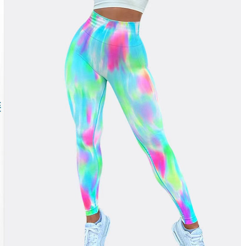 New Fluorescent Seamless Yoga Pants