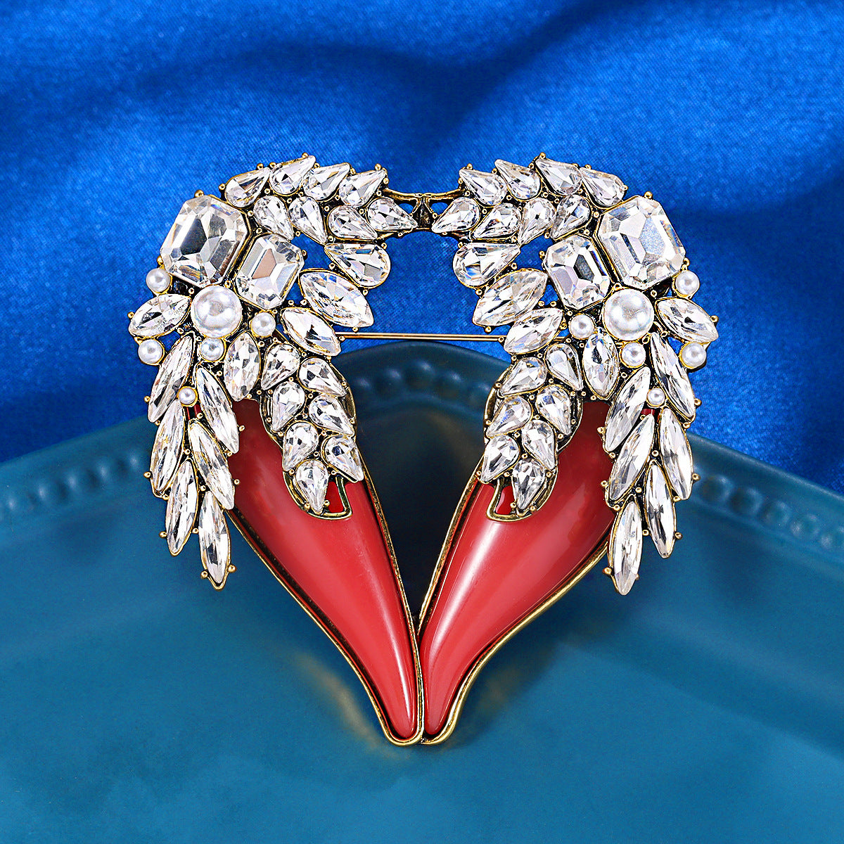 Angel Wings Accessory Brooch