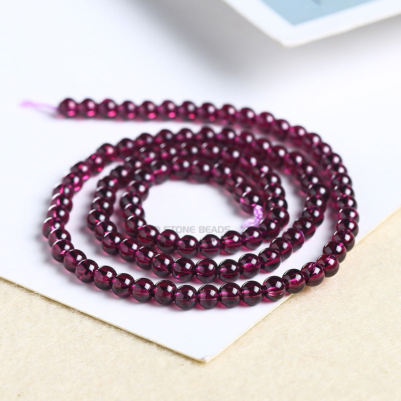 7A Natural Garnet Loose Beads