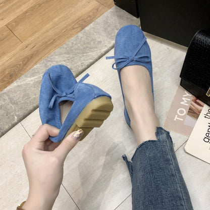 Egg roll shoes single shoes women