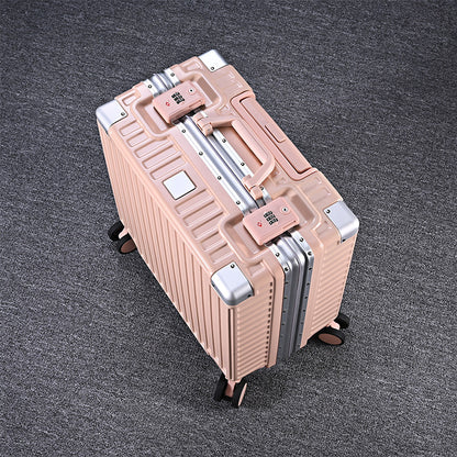 Aluminum frame trolley case 18 inches