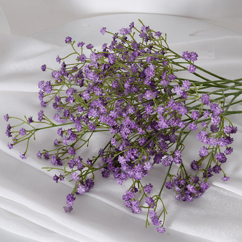 Three-forked baby's breath plastic artificial flower