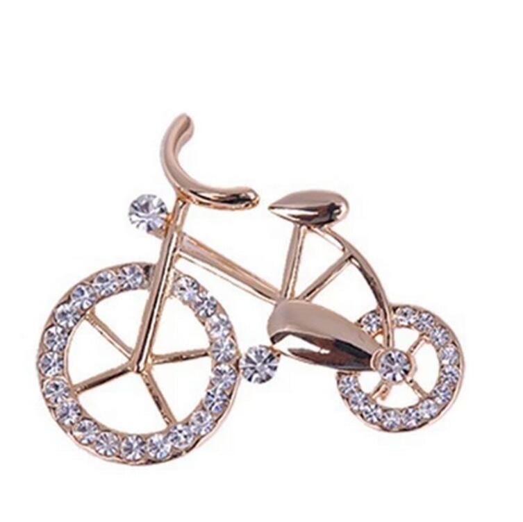 Crystal Vintage Bicycle Bicycle Corsage