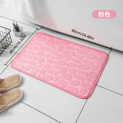 Carpet Door Mat Water Absorbent Foot Mat Bathroom