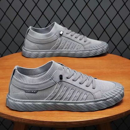 Breathable Canvas Slip-On Shoes