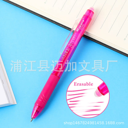 8-color erasable pen 0.5mm temperature-controlled press gel pen