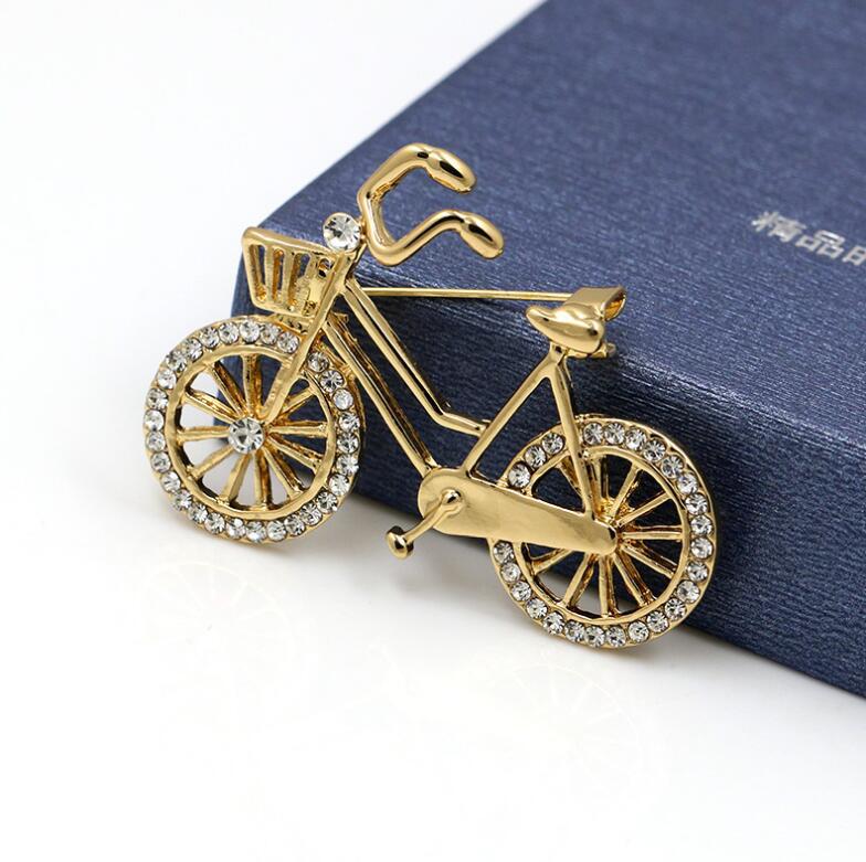 Bicycle Brooch Alloy Pin