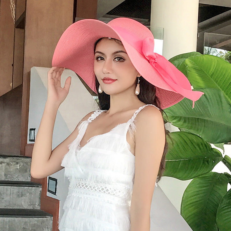 Summer Beach Wide-Brim Sun Hat