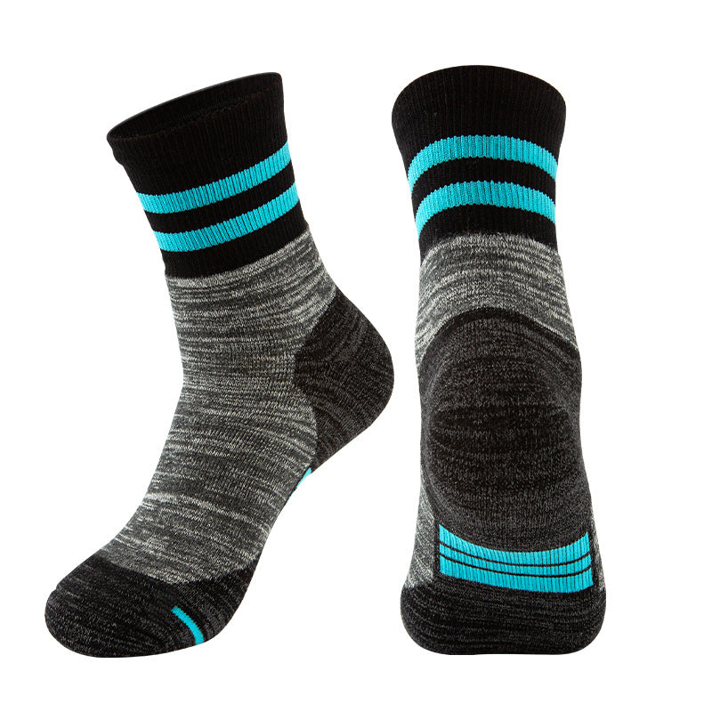 Mid-Calf Thick Terry Sports Socks