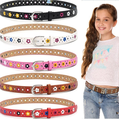 Belt children flowers