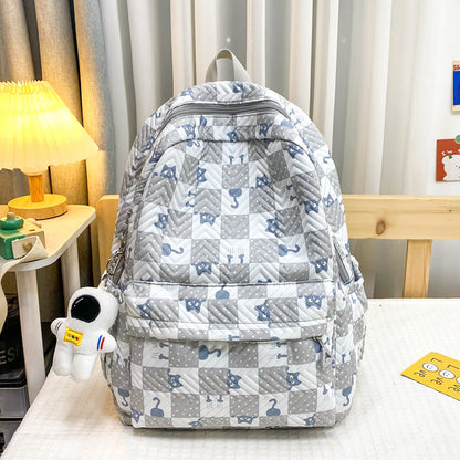 Large capacity school bag backpack