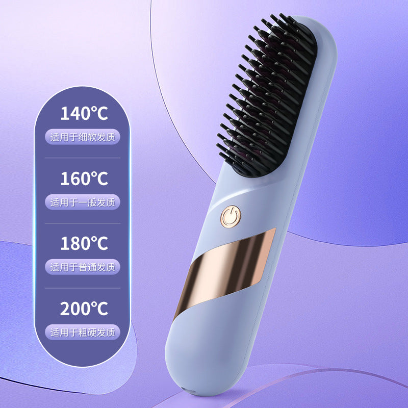 LCD USB Charging Curly Hair Straightener