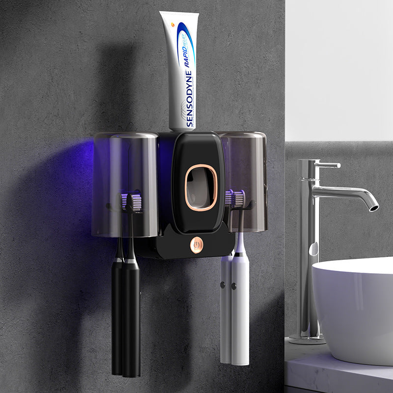 Wall-Mounted Smart Toothbrush Holder