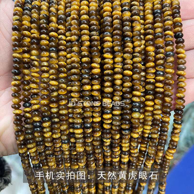 4 * 2Mm natural jade abacus beads loose beads