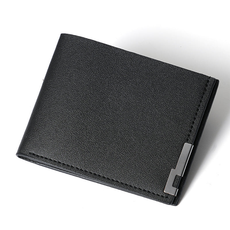 Men's horizontal multi-card wallet