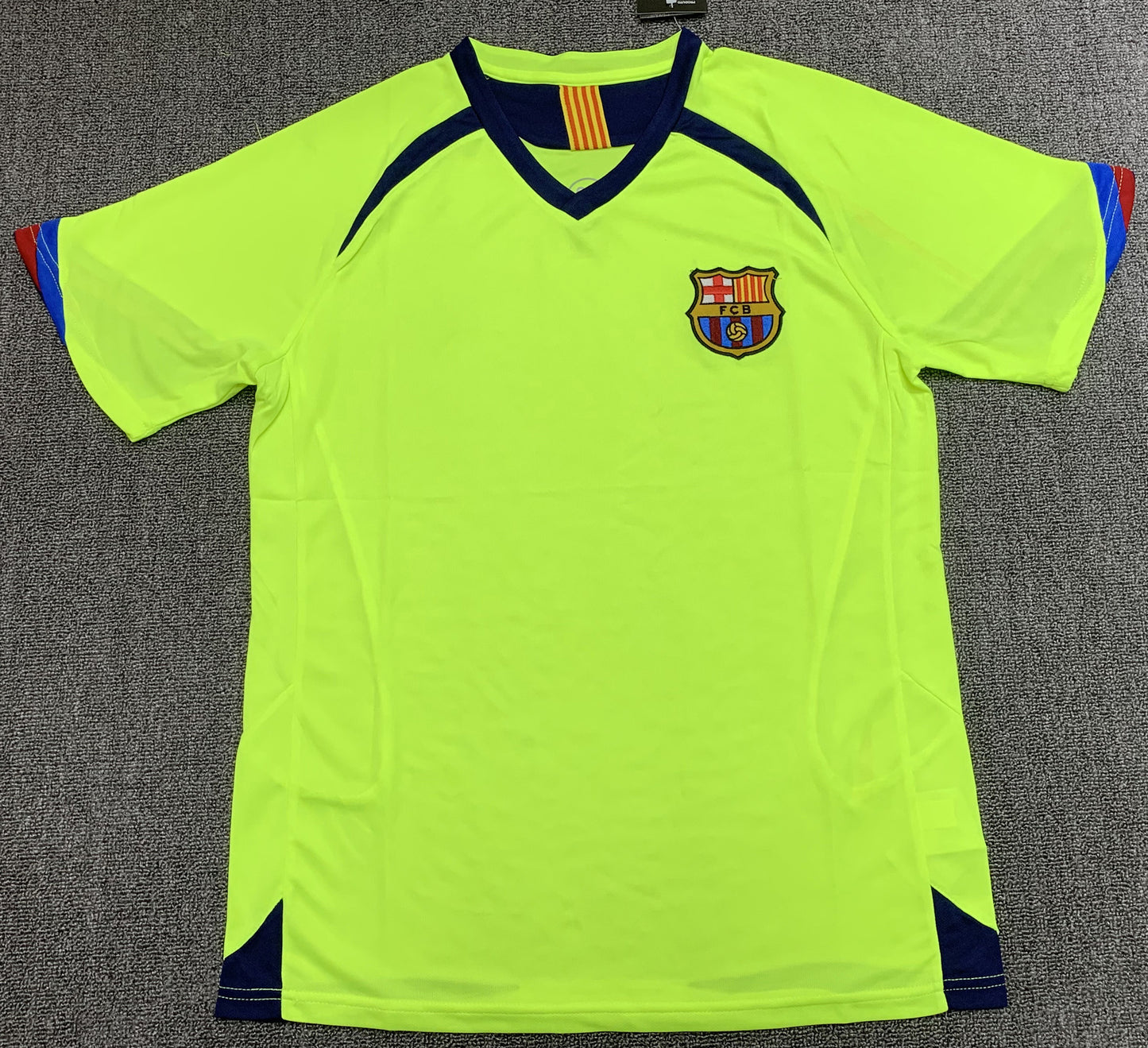 Barcelona Classic 10 Messi Rivaldo Puyol Figo Neymar Long Short Sleeve