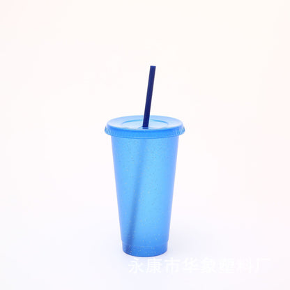 Straw cup wholesale can make logo.