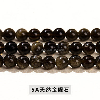 4Mm natural stone crystal agate small beads round beads