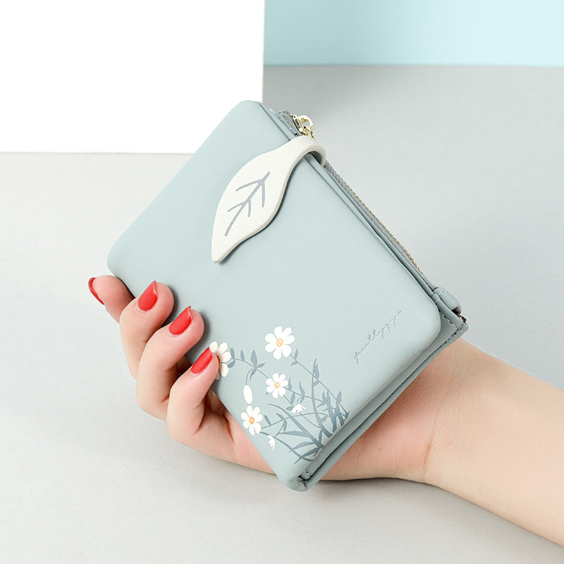 Little daisy print wallet