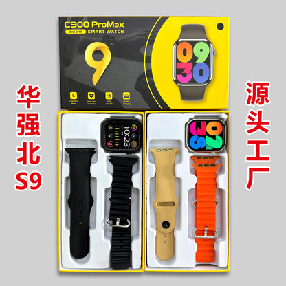 S9 Dynamic Island Bluetooth Calling Men's Sports Watch